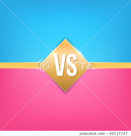 450x468 Creative Vector Illustration Of Versus Background. Vs Logo Art