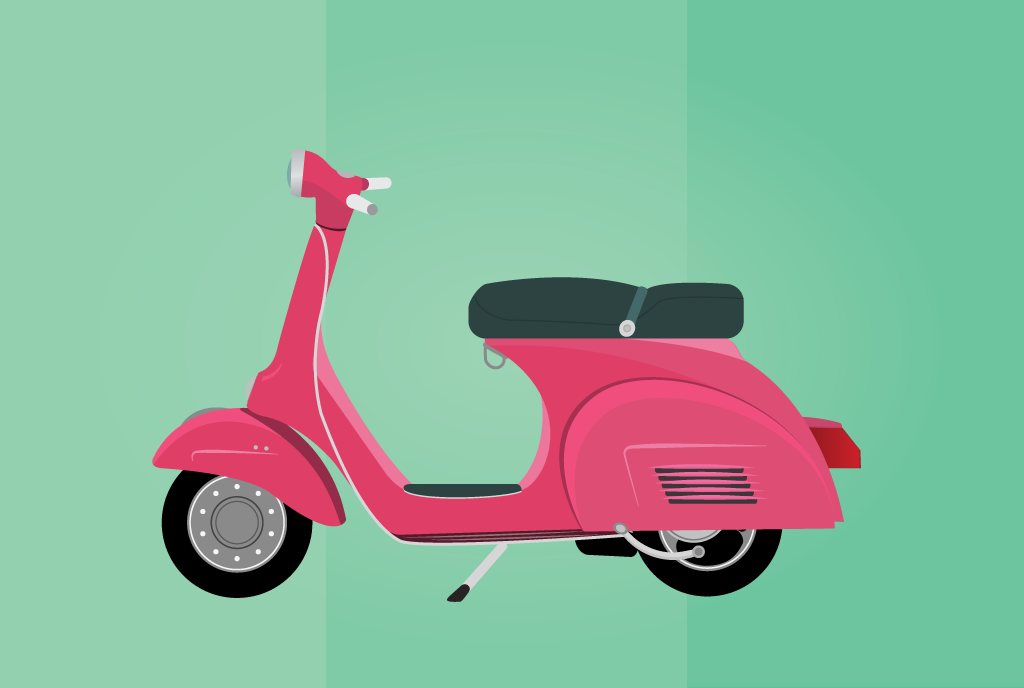 1024x688 Vector Vespa! Lindsey Lefevre