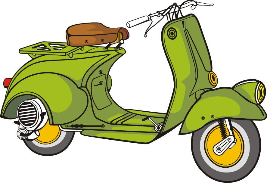 887x608 Vespa Vector