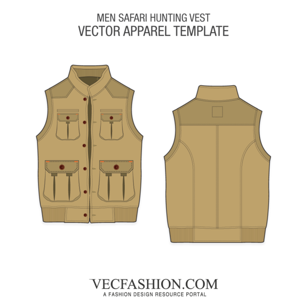 600x600 Safari Hunting Vest