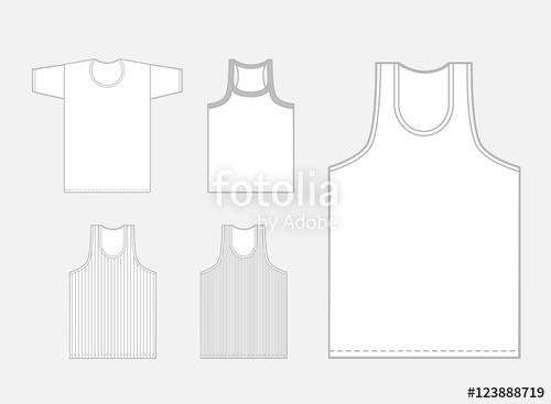 500x367 Vest Vector Set Stock Image And Royalty Free Vector Files On