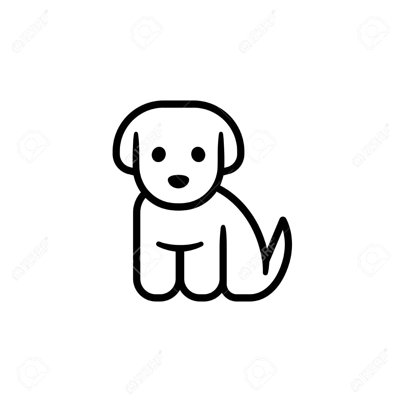 1300x1300 Puppy Cartoon