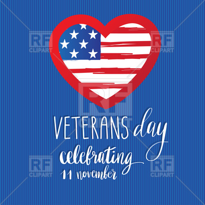 400x400 Happy Veterans Day Card Vector Image Vector Artwork Of Holiday