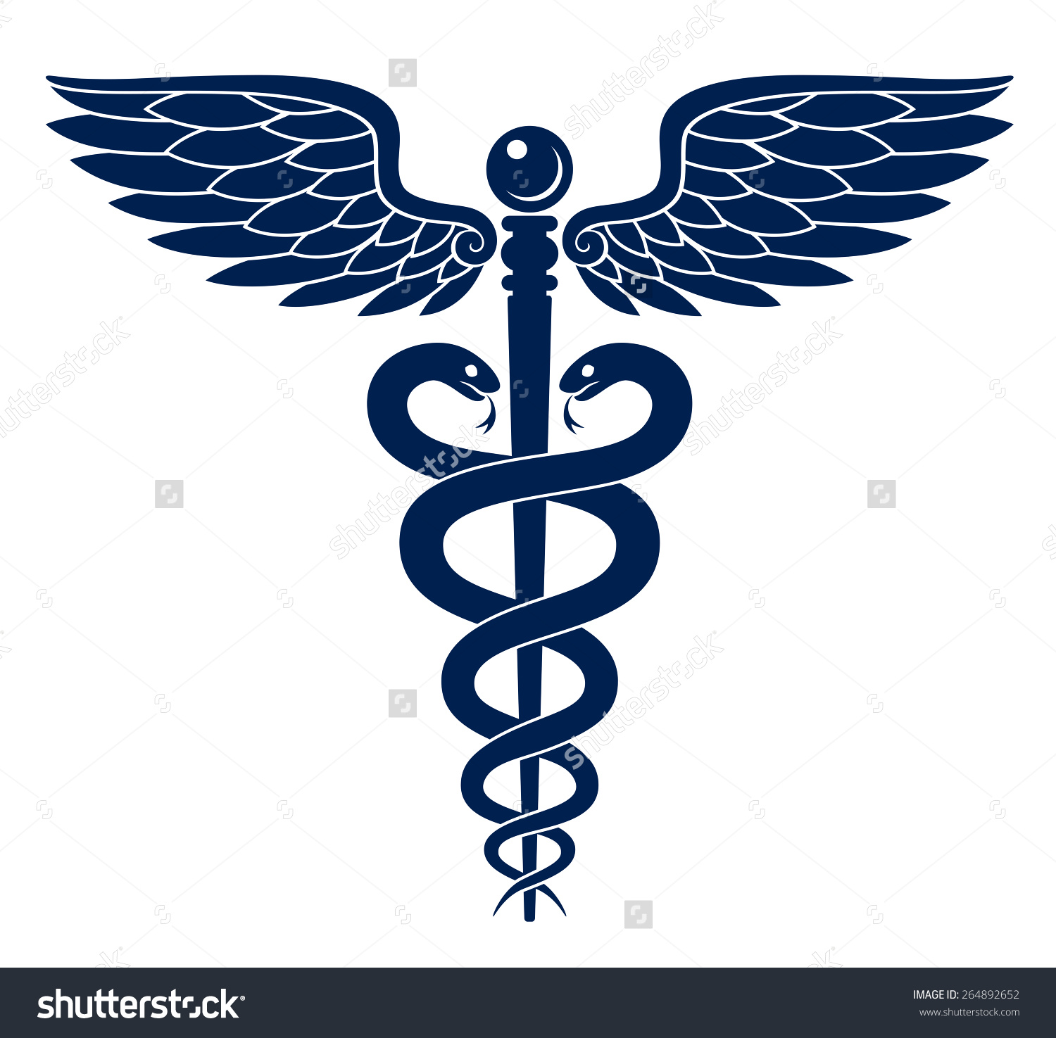 1500x1475 Caduceus Clipart Symbol