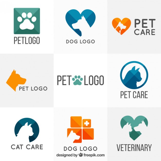 626x626 Variety Of Vet Logo Templates Vector Free Download
