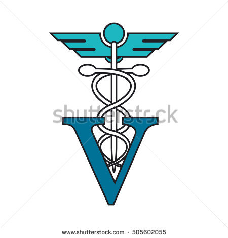 450x470 Veterinary Caduceus Vector Stock Royalty Free Amp Vectors