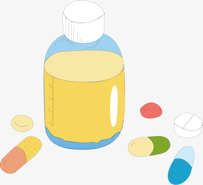 650x594 Vial Png Vector Material, Bottle, Drug, Cartoon Png And Vector For