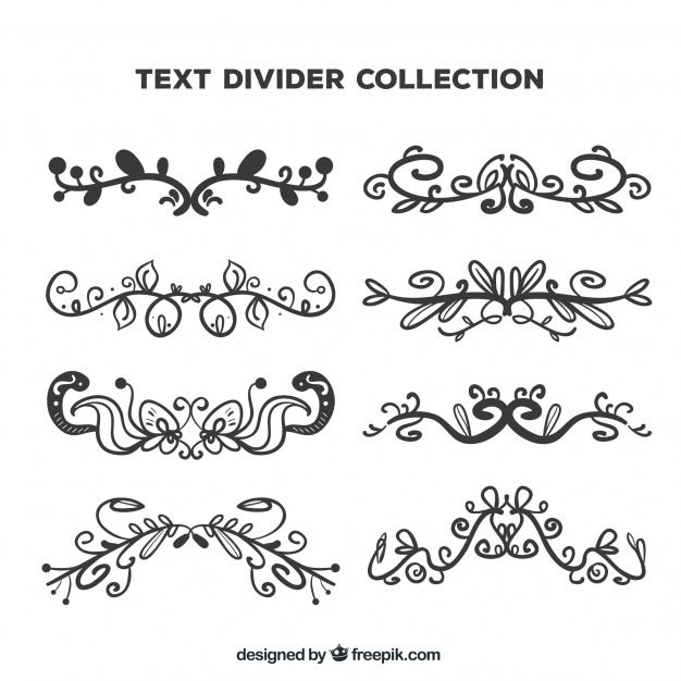 626x626 Collection Of Hand Drawn Victorian Border Vector Free Download