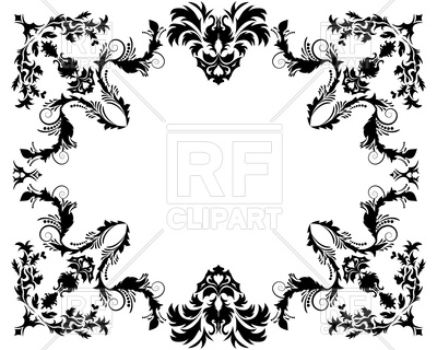 400x320 Victorian Frame Vector Image Vector Artwork Of Borders And