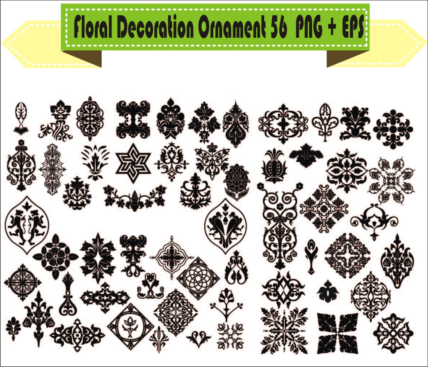 1500x1288 Victorian Clipart Ornamental