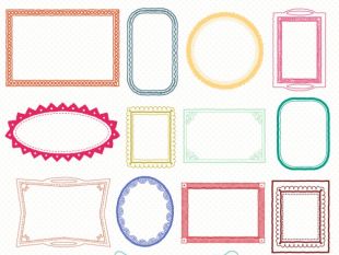 310x233 Victorian Ornaments With Frames Free Vectors Ui Download