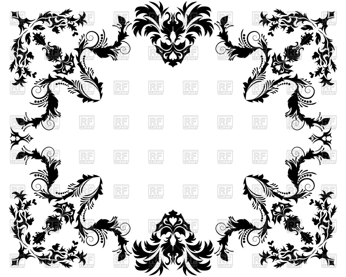 1200x960 Victorian Frame Vector Image Vector Artwork Of Borders And