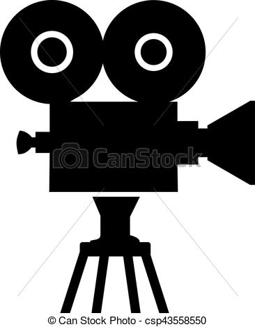 366x470 Movie Camera Symbol.