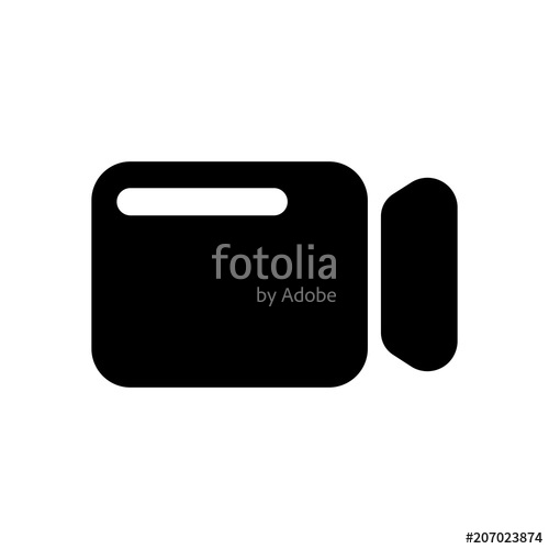 500x500 Simple Video Camera Icon Stock Image And Royalty Free Vector