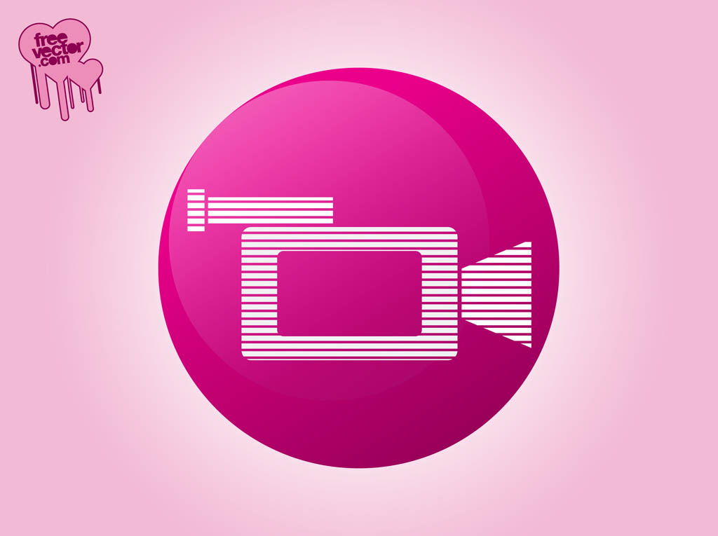 1024x765 Video Camera Icon Vector Art Amp Graphics