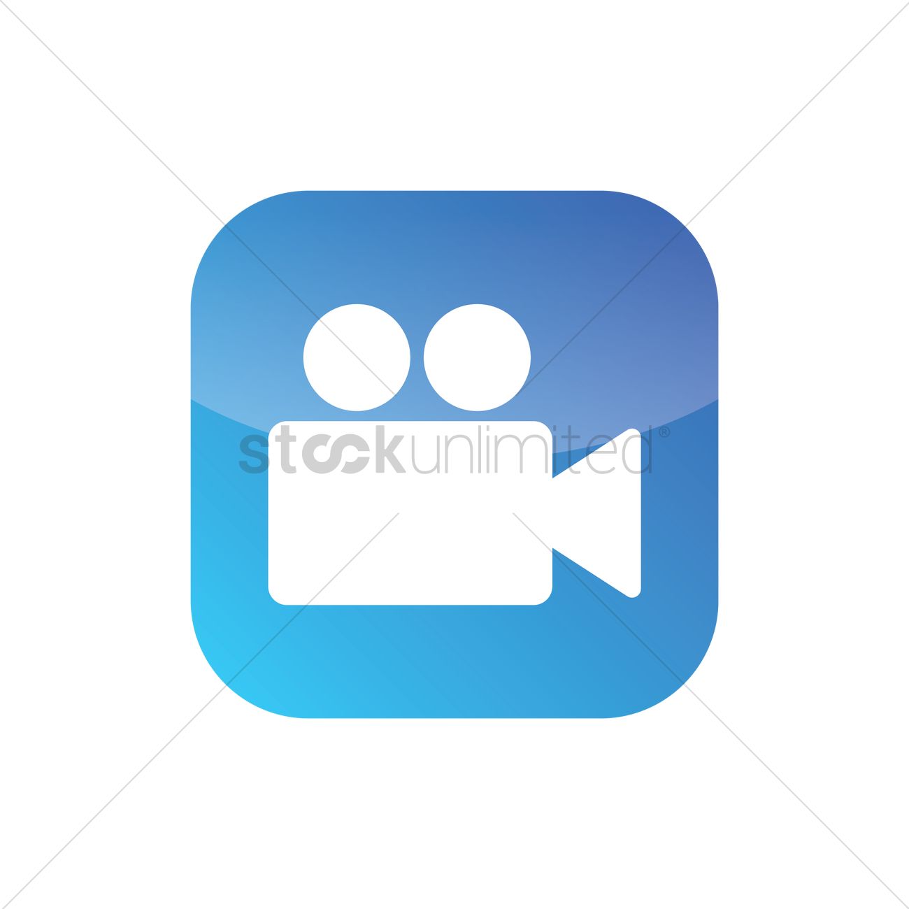 1300x1300 Video Camera Icon Vector Image