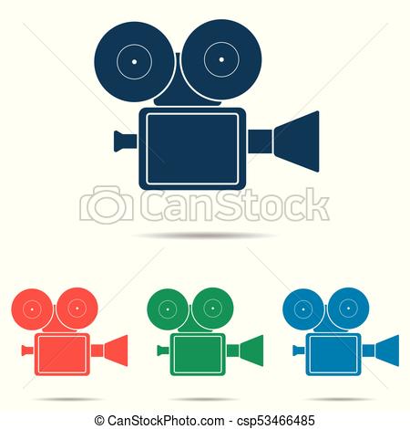 450x470 Video Camera Icon Set