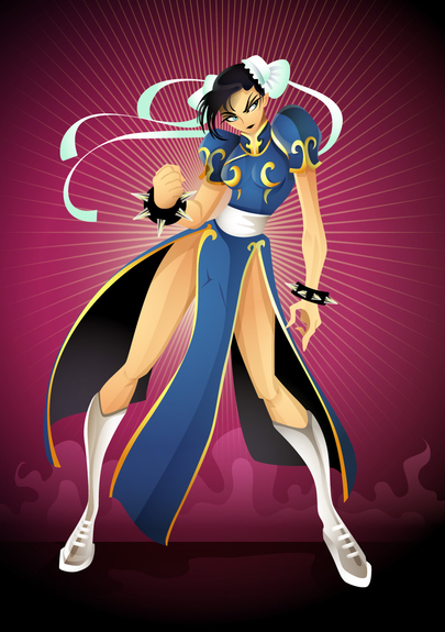 405x575 Video Game Art 21 Epic Vector Works Made By Super Fans!