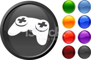 306x200 Video Game Controller Internet Royalty Free Vector Art Stock