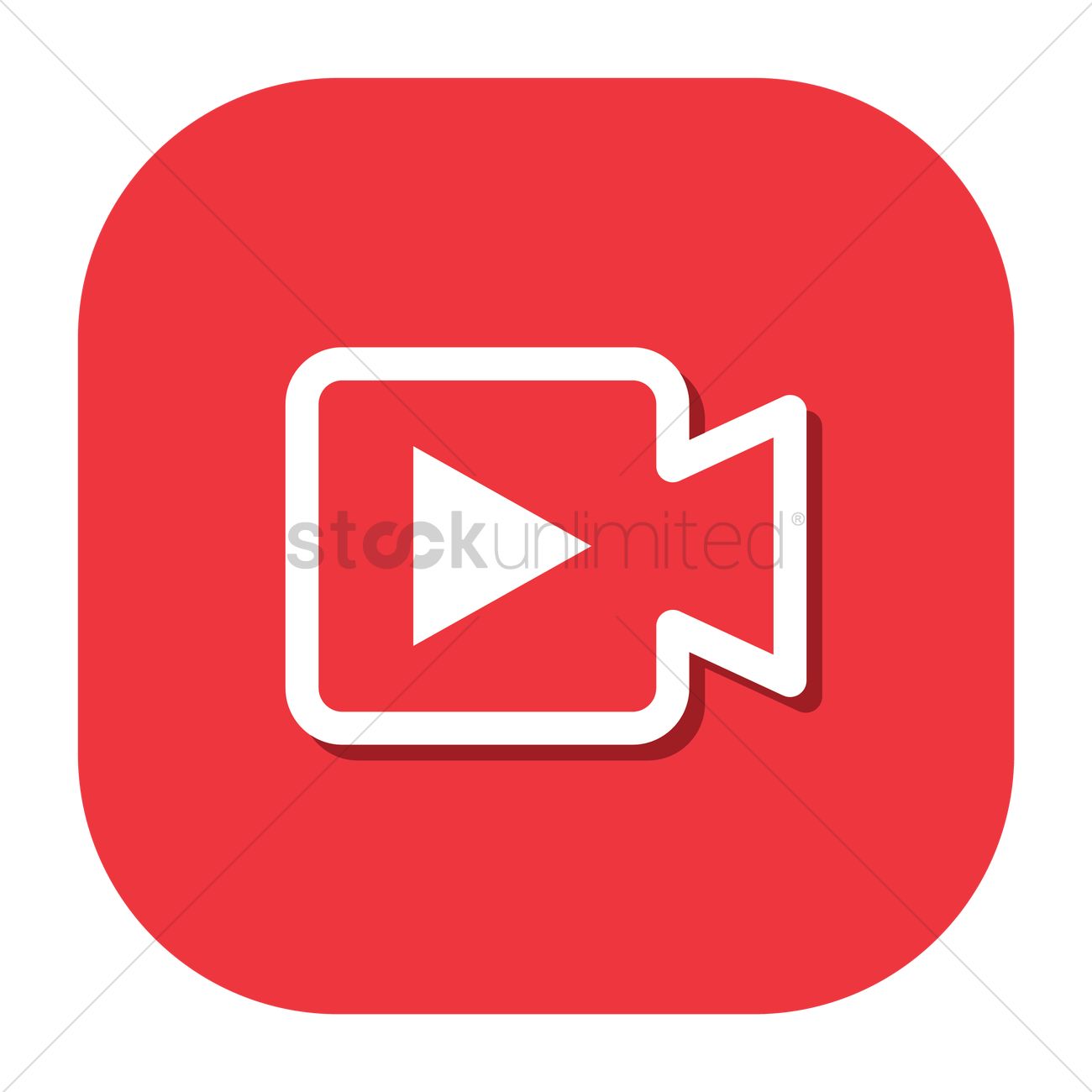 1300x1300 Video Camera Icon Vector Image