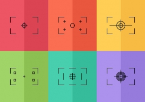 285x200 Viewfinder Icons Free Vector Graphic Art Free Download (Found