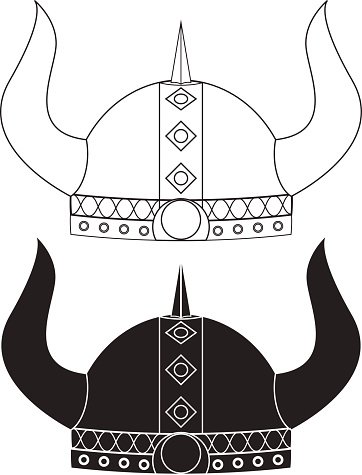362x475 Viking Vector Icon Premium Clipart