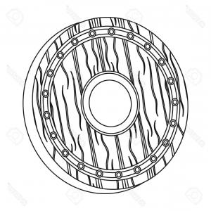 300x300 Viking Shield And Axe Vector Geekchicpro