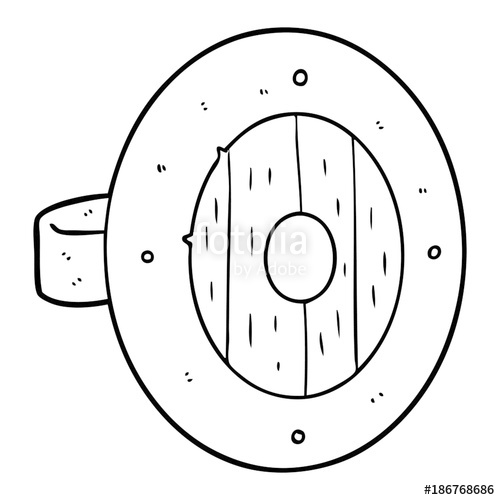 500x500 Viking Shield Cartoon Stock Image And Royalty Free Vector Files