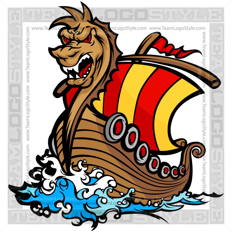 800x800 Viking Ship Clipart