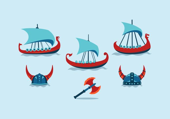 700x490 Viking Ship Free Vector Art