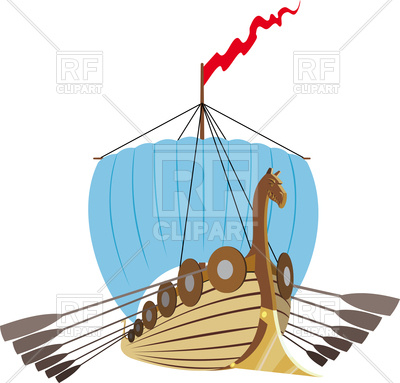 400x383 Viking Ship Vector Image Vector Artwork Of Transportation