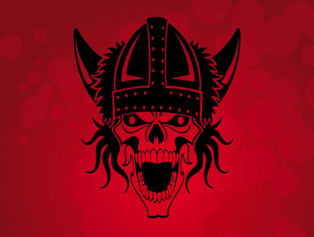 1024x773 Viking Skull Vector Art Amp Graphics
