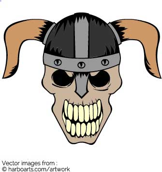335x355 Download Viking Warrior Skull