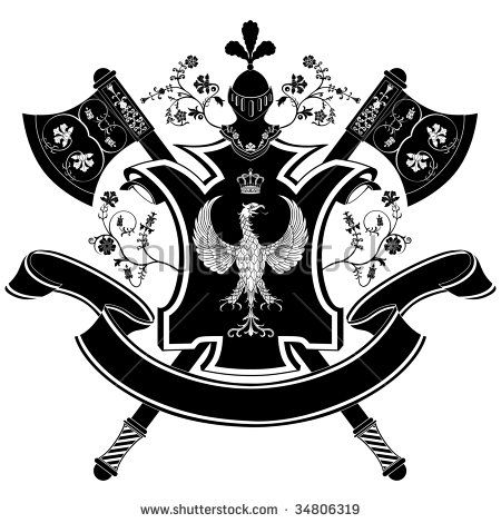 450x470 Viking Vector Art Vector Coat Of Arms Symbols