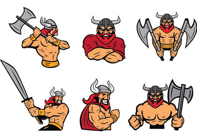 632x443 Free Vikings Logo Vector Set Free Vector Download 436025 Cannypic