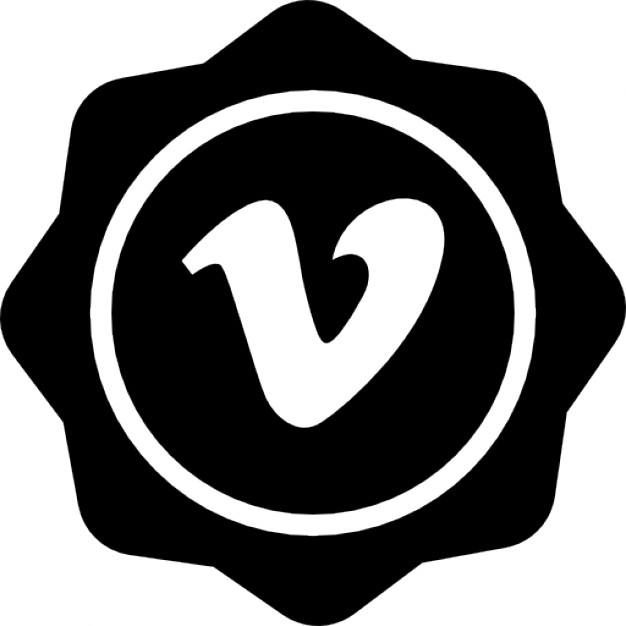 626x626 Vimeo Logo Social Badge Icons Free Download