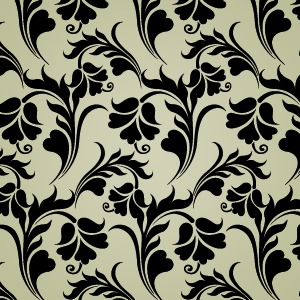 300x300 Minimalist Floral Vector Vine Pattern
