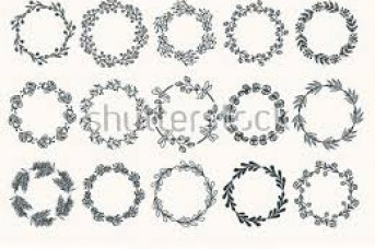 343x228 Vine Flower Pattern Vector Free