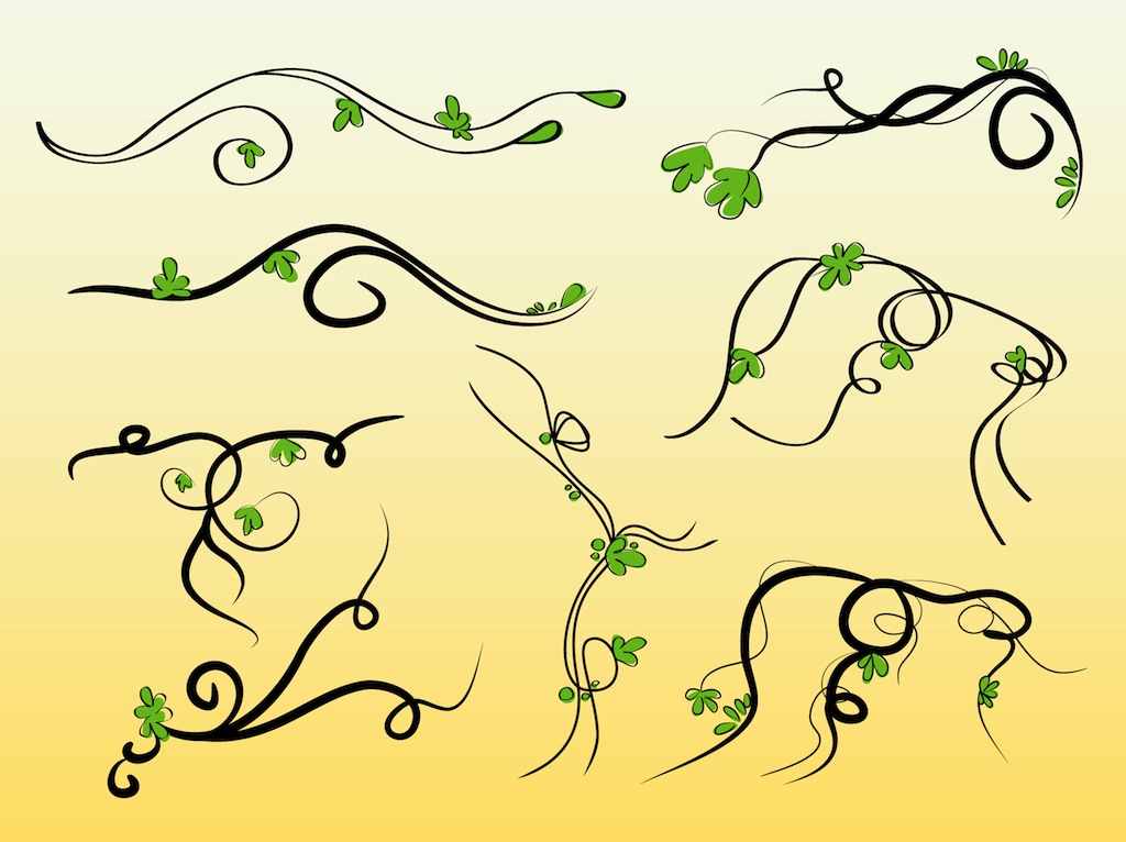 1024x766 Vines Vectors Vector Art Amp Graphics