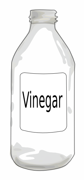 276x591 Vinegarbottle Clip Art Free Vector 4vector