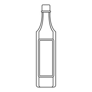 300x300 Vinegar Bottles Royalty Free Vectors