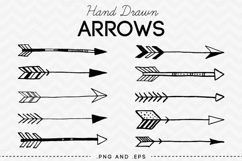 800x532 Arrows Clipart Vintage 25