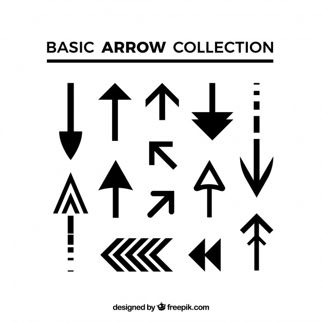 626x626 Basic Arrow Vector