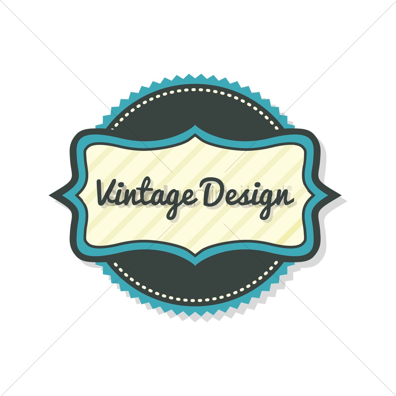 1300x1300 Vintage Banner Vector Image