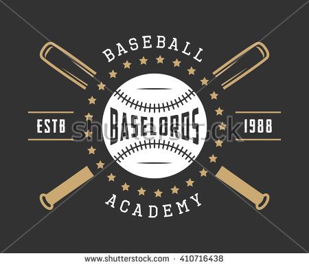 450x388 Vintage Baseball Logo, Emblem, Badge And Design Elements. Vector