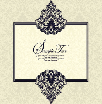 358x368 Vintage Floral Border Vectors Free Vector Download (16,774 Free