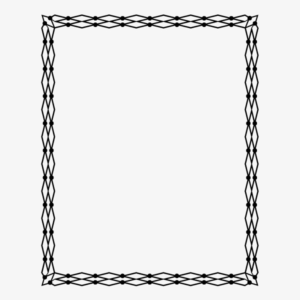 600x600 Vintage Chinese Border, Vintage Vector, Chinese Vector, Border