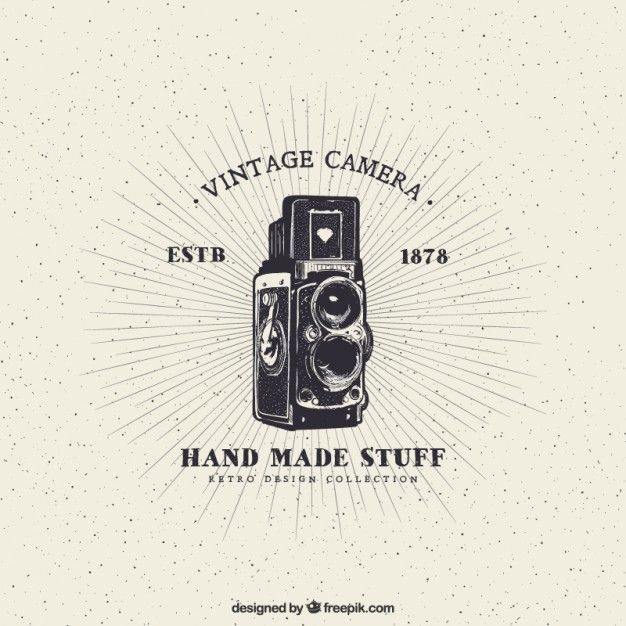 626x626 Vintage Camera Vector Free Download