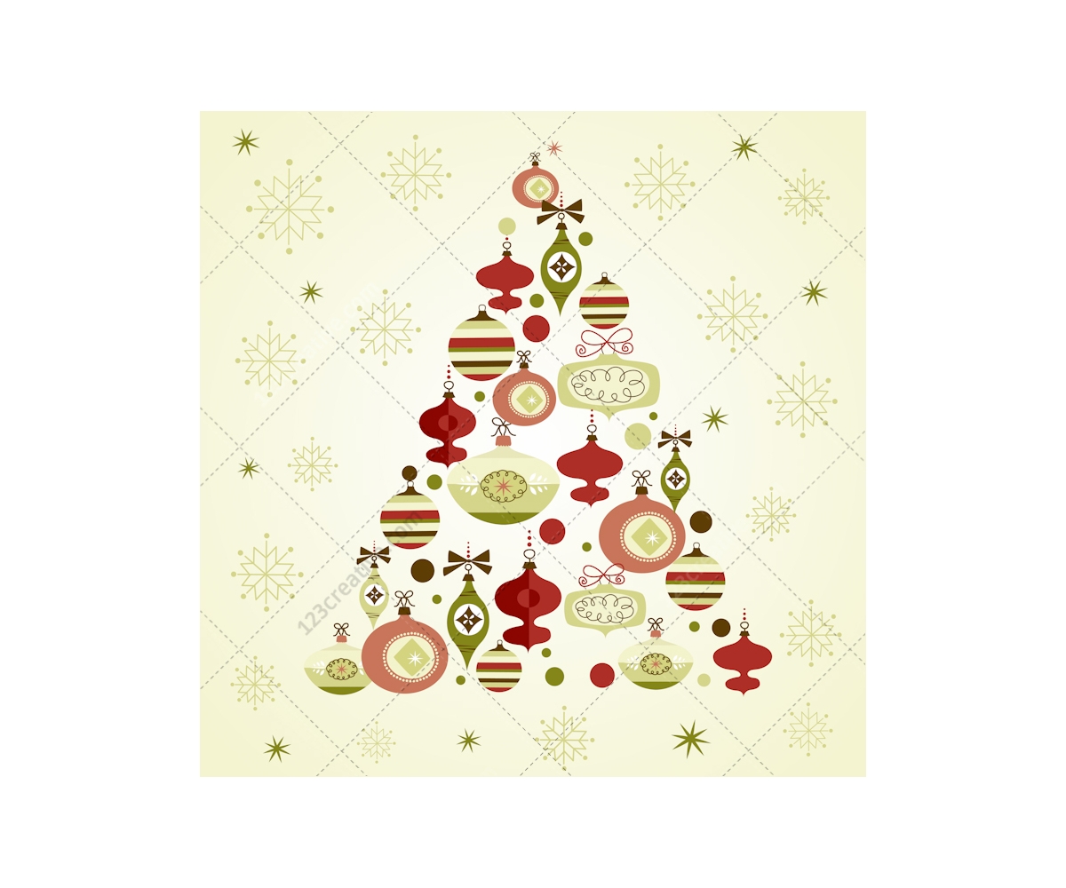 1200x1000 Christmas Tree Vector Collection