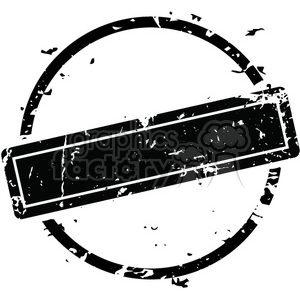 300x300 Royalty Free Grunge Vintage Old Circle Template Vector Art 400235